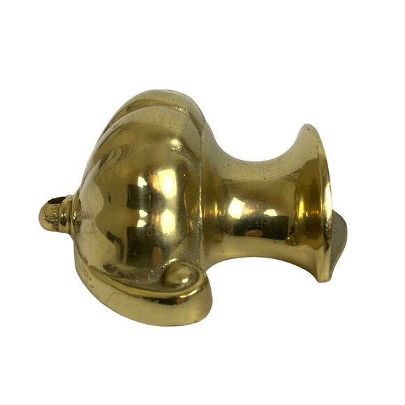 Pair Of Bombay Company Brass Wall Sconces Urn Design Vintage 1989 - Picture 6 of 10